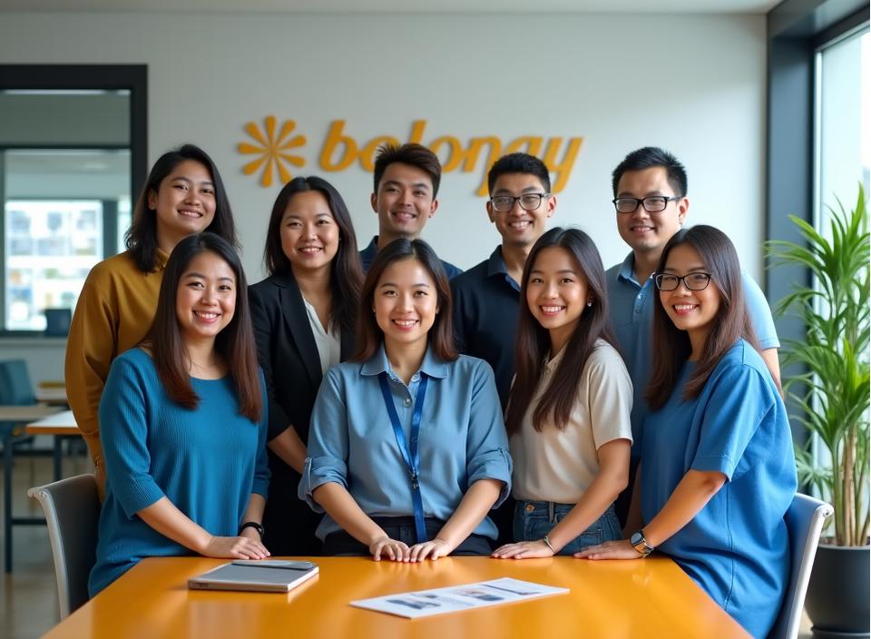 Balangay Sunworks team sa Davao office